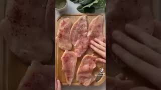 High protein spinach chicken roll chicken healthyrecipes ovenrecipes chickenroll spinach easy