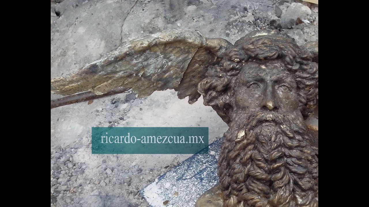Así se hace una escultura en bronce. Cera perdida. Guanajuato México. Por Ricardo Amezcua Ornelas.
