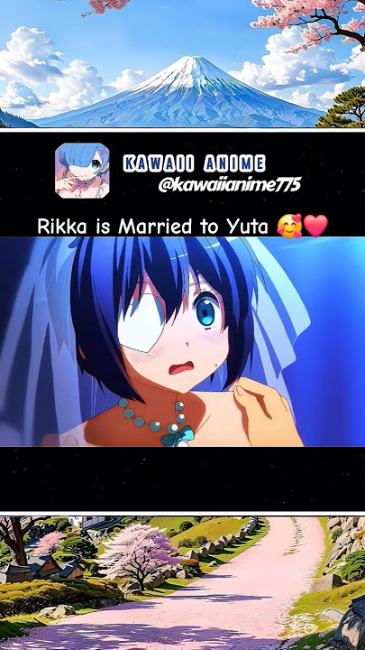 Rikka and Yuta’s special day ❤️ #anime #animeedit #shorts