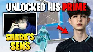 PeterBot UNLOCKS PRIME MODE with Shxrk's Sens & a NEW Mouse!