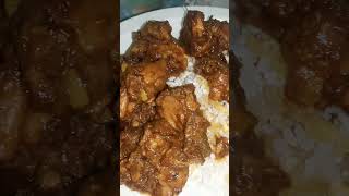 भूजा और चिकेन viralfood cooking terndingshort Neha Arvind Singh