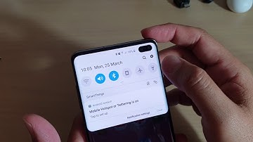 Samsung Galaxy S10 / S10+: How to Enable / Disable Mobile Hotspot