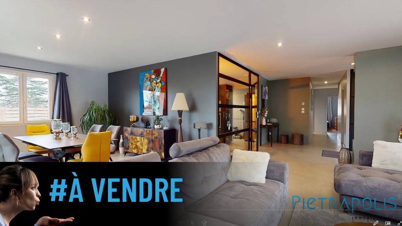 [VISITE VIRTUELLE] Maison de plain pied de 210 m² avec piscine FAREINS