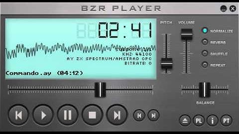 Commando, game music (ZX Spectrum 128K)