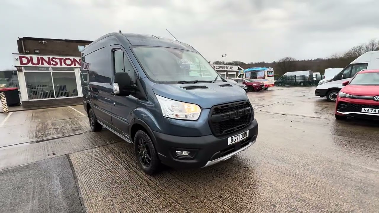 2022/71 Plate Ford Transit 350 Trail 2.0 Eco Blue 17ps L2 H2 Euro6 