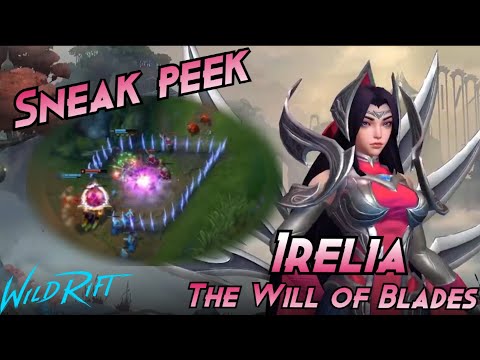 Wild Rift Sneak Peek: Irelia The Blade Dancer - League of Legends Mobile @SunBros