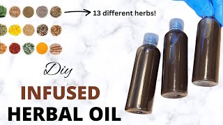 How to make Ayurvedic infused oil for hair growth!