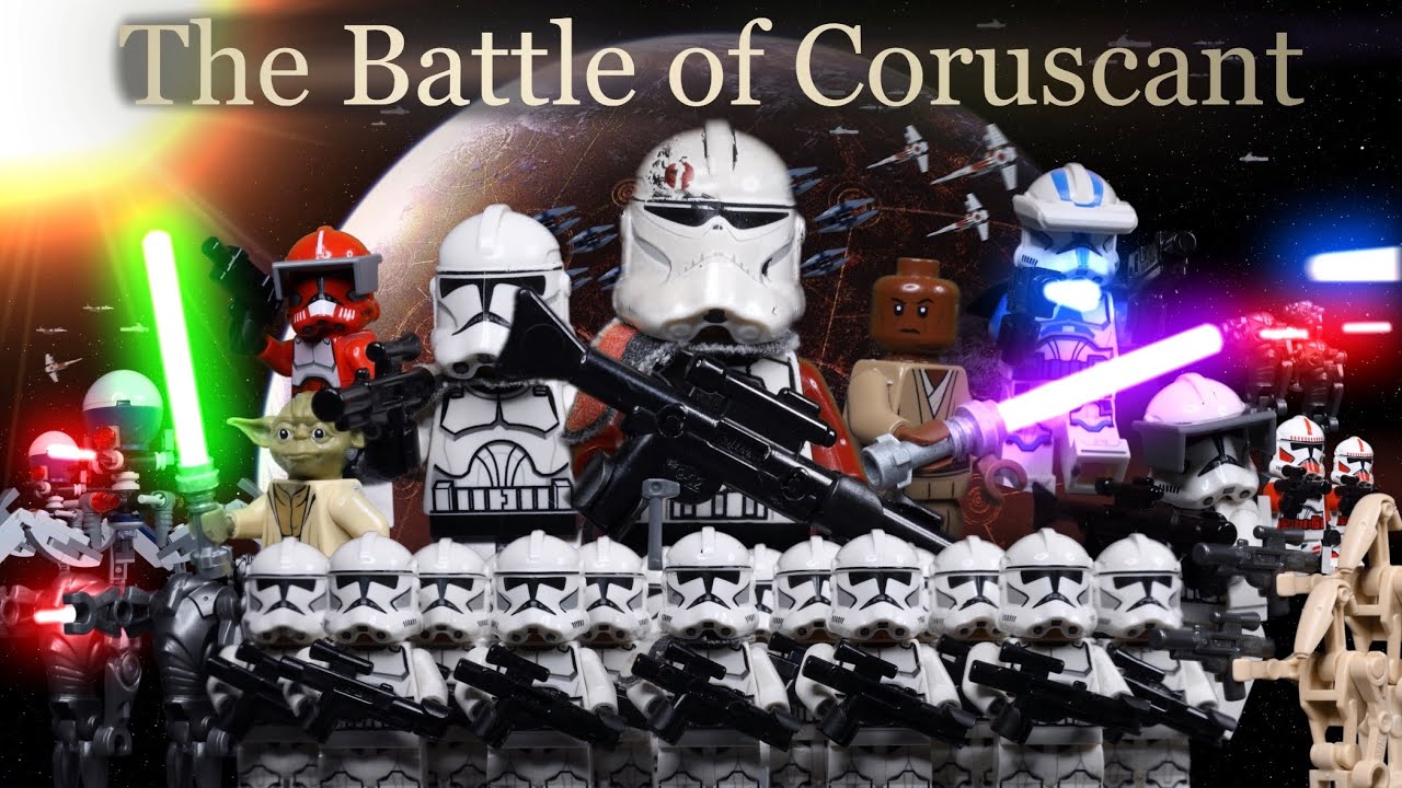 Lego Star Wars - The Battle of Coruscant Full Movie