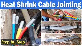 Heat Shrink Cable Jointing | Underground Cable Jointing