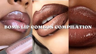 BOMB LIP COMBOS COMPILATION PART 11 💄😍😍😍😍 | Baby Doll Layla 💜