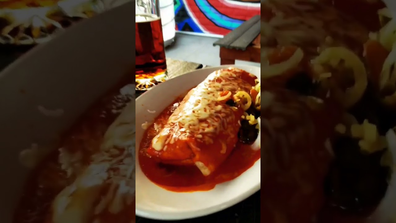 Chicken Enchiladas & Burrito from El Agave Azul in Richmond, CA