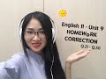 Nguyen Vu Thao Vy - English 11 Unit 9 Homework correction