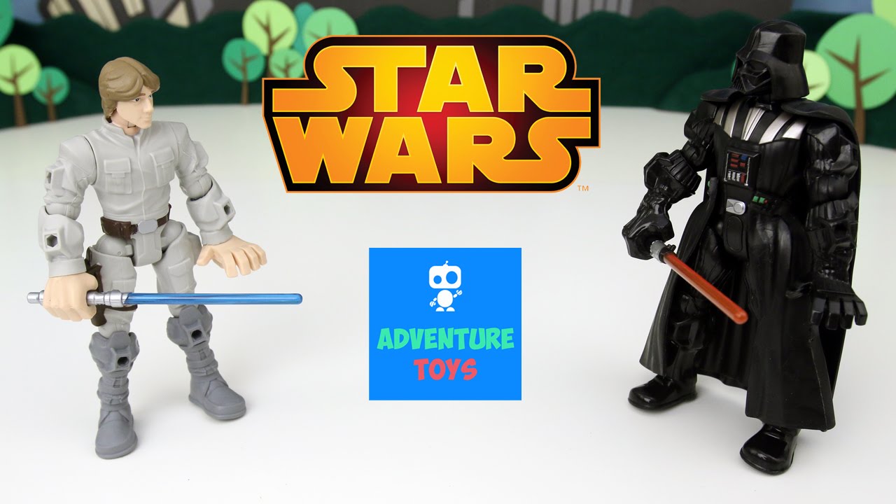 Star Wars Hero Mashers Luke Skywalker vs. Darth Vader figurák - Hasbro vásárlás a Játékshopban