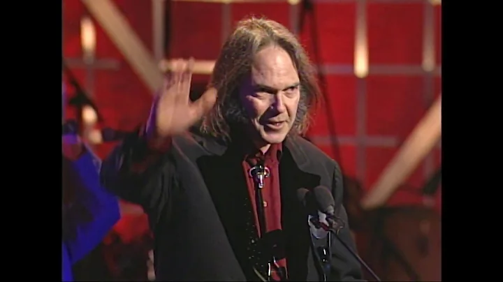 Neil Young Acceptance Speech at the 1995 Rock & Roll Hall of Fame Induction Ceremony