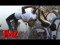 Chris Brown Flips Out -- Caught on Tape! -- Cat Daddy Music Video | TMZ