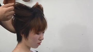 Tóc tém năng động hè thu siêu cute ngầu chất.- Pixie haircut