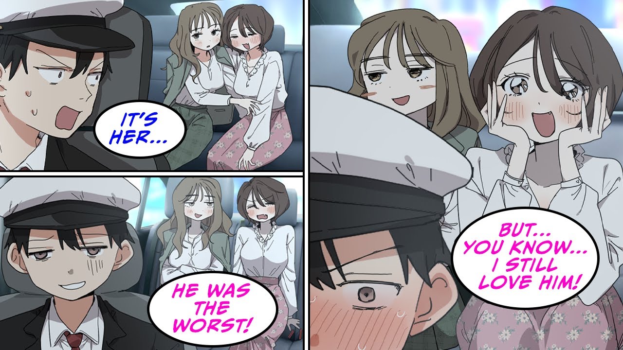 [Manga Dub] A childhood friend who I'm fighting with got into my taxi [RomCom]