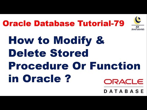 Video: Vyžaduje sa potvrdenie po odstránení v systéme Oracle?