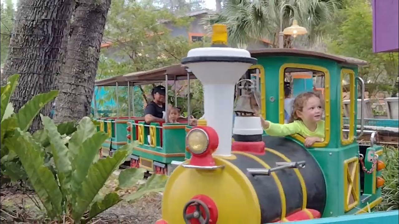 Milas 1st Ride Lowry Park Zoo! YouTube