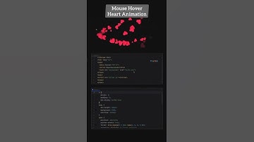 ♥️Heart Animation ♥️| #webdevelopment #coding #animation  #shorts