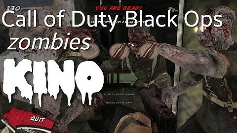 Call of Duty Black Ops Zombies KINO Gameplay Trailer Android/iOS