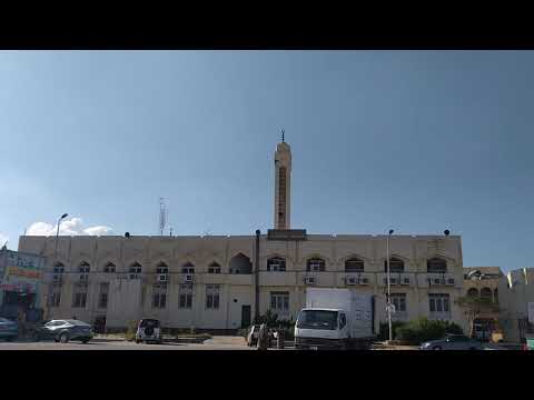 أذان العصر من مسجد التوحيد بالعاشر من رمضان ألا صلوا في بيوتكم