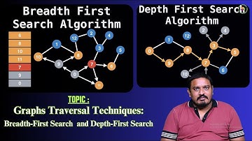 Graphs Traversal Techniques - Breadth First Search and Depth First Search by Dr. S Pavan Kumar Reddy