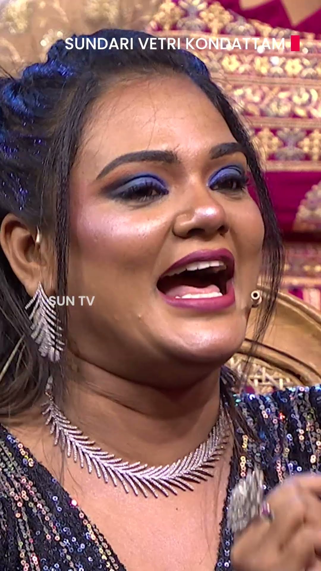 Chinna ponnu naan oru sendhoorappoo naan..?| Sundari Vetri Kondattam | Sun TV #shorts