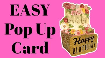 Make This Amazing Pop-Up Card With Your Cricut Maker!