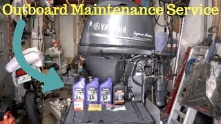 How To Service A 4 Stoke Outboard Motor