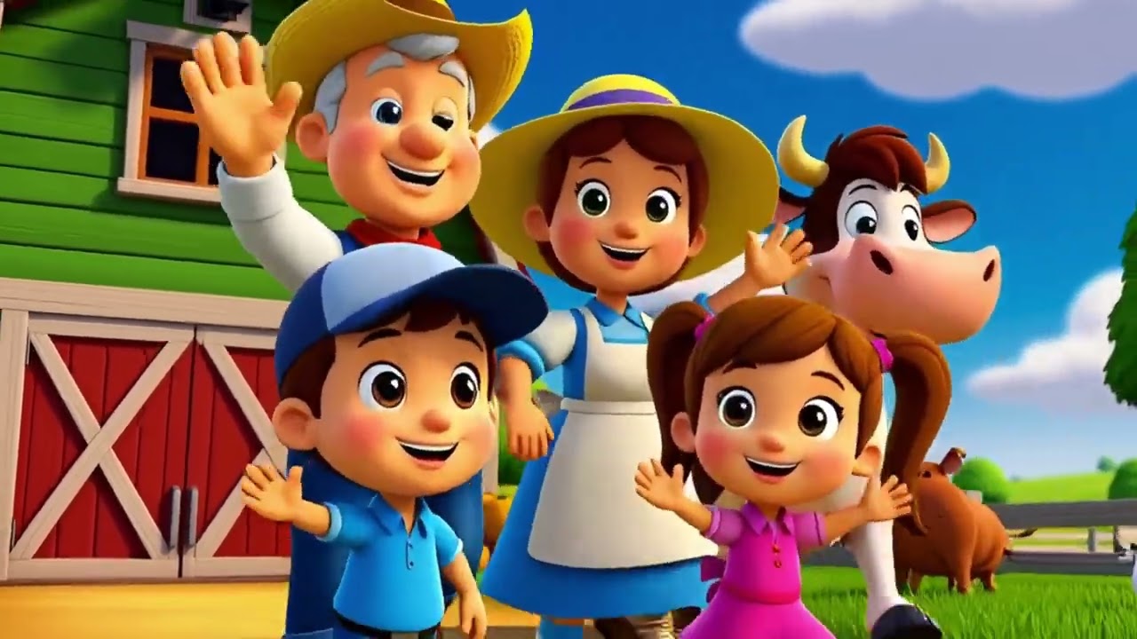 Old MacDonald Had a Farm Kids Nursery Rhyme