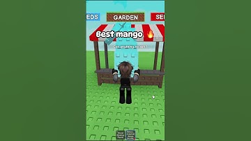 Mejor mango en grow a garden? tiene la mutación celestial y disco 🤯#feedshorts #roblox #garden