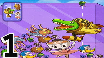 Brainrot Puzzle Drop Merge - Gameplay Walkthrough Part 1 (iOS, Android)