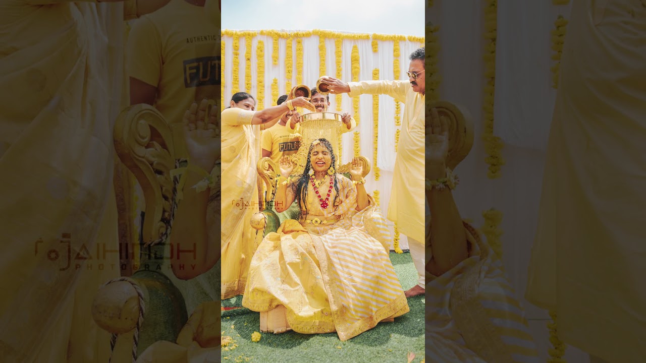 Siddarth -  Suma Haldi Haldi Ceremony