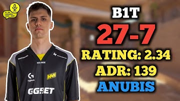 CS2 POV | B1T (27-7) FACEIT RANKED (ANUBIS) | VOICE COMMS