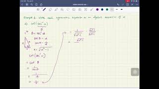 6.1 - 7 - Example On Write Trig Expression In Terms Of U