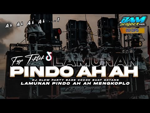 DJ LAMUNAN X PINDO AH AH YANG LAGI VIRAL DI TIKTOK 2024 || PINDO SAMUDRO PASANG KANG TANPO ANGENAN