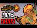 Une arme dhommeslzards 100 skinks  attention ils mordent 