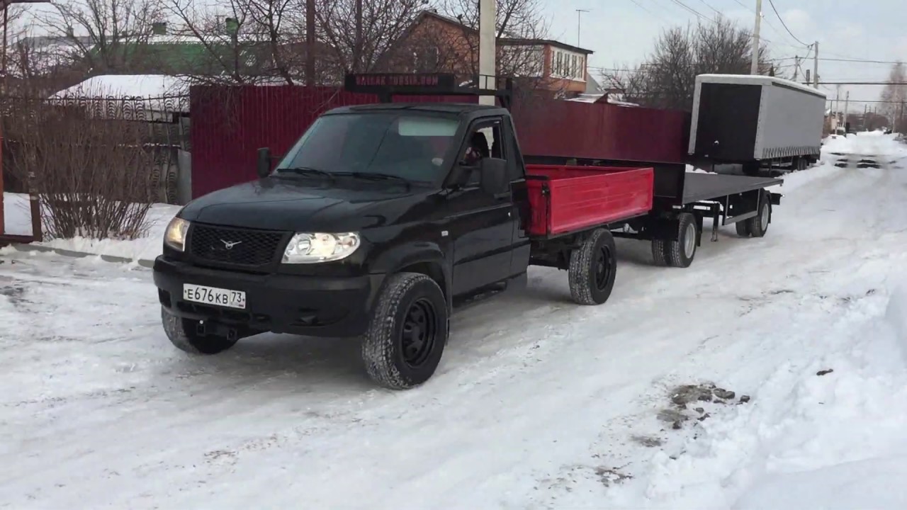 Уаз полуприцеп автодом