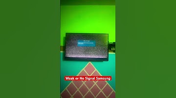 Weak Signal on Samsung TV? 1 मिनट में हल!
