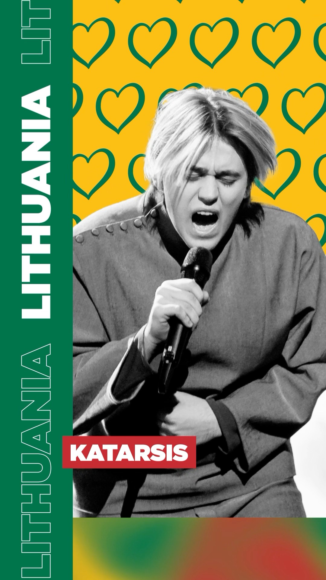 Lithuania has its artist for #Eurovision2025 ?? Katarsis will head to Basel in May ✈️