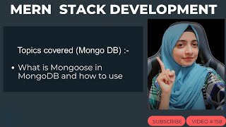 MongoDB #4: What is Mongoose in MongoDB? | Why We Use Mongoose? | Explained in Simple Words