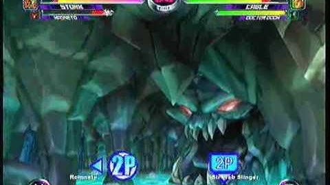 MvC2 Online (360): Brett (MSP) vs Theo (IM/Cab/Doom) 11 .:12.26.09:.