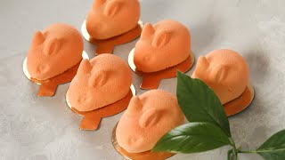 МОРКОВНЫЕ КРОЛИКИ🥕 Рецепт муссовых пирожных🥕 Carrot mousse cake recipe