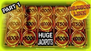 💵Look! Summary of a Great Night HUGE JACKPOTS at Dragon Link Slot | Part 1