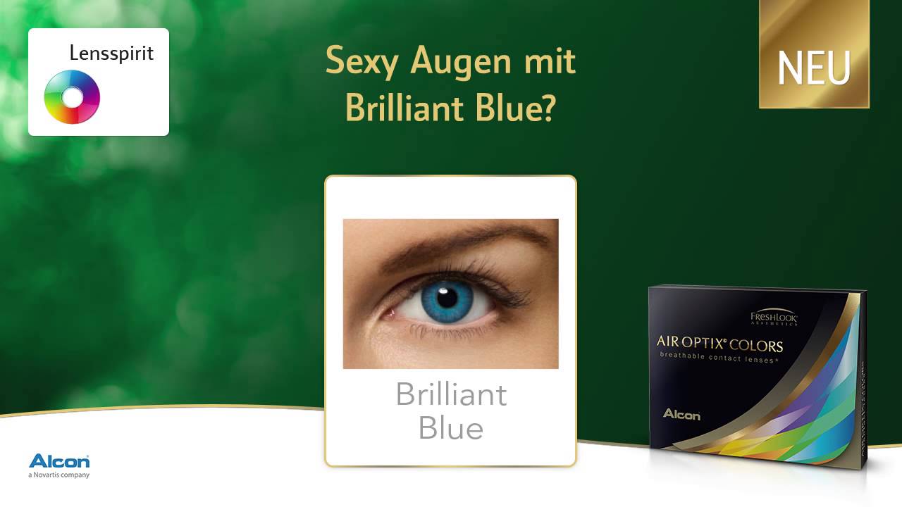 Air Optix Colors Schnell Und Einfach Augenfarbe Andern 9 Farbige Kontaktlinsen Youtube