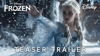 Frozen: Live Action Movie (2025) | TEASER TRAILER | Emilia Clarke & Disney