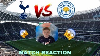 Tottenham vs leicester city match live reaction ft sportsa