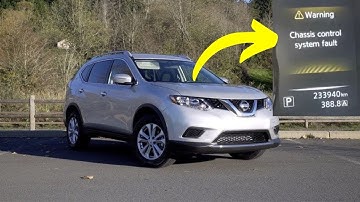 “Chassis Control System Error” warning in Nissan Rogue and X-Trail