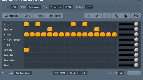 How to create rhythms in your browser using OneMotion drum machine